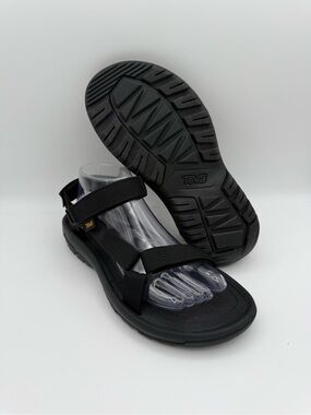 NWOT Women's Teva Hurricane XLT2 Black Hiking Strappy Slingback Sandals Size 9